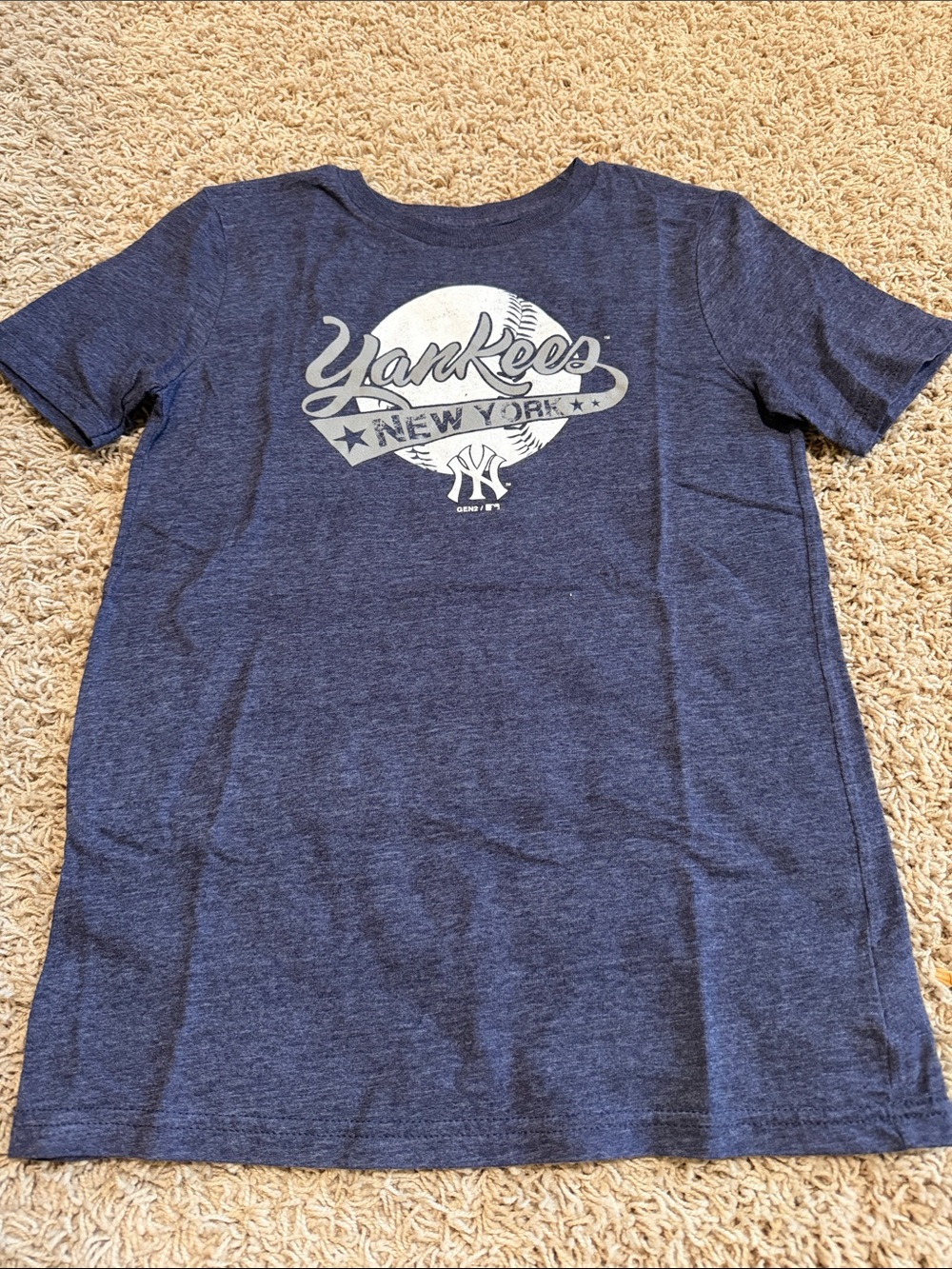 Gen2 New York Yankees Baseball Navy Graphic Tee